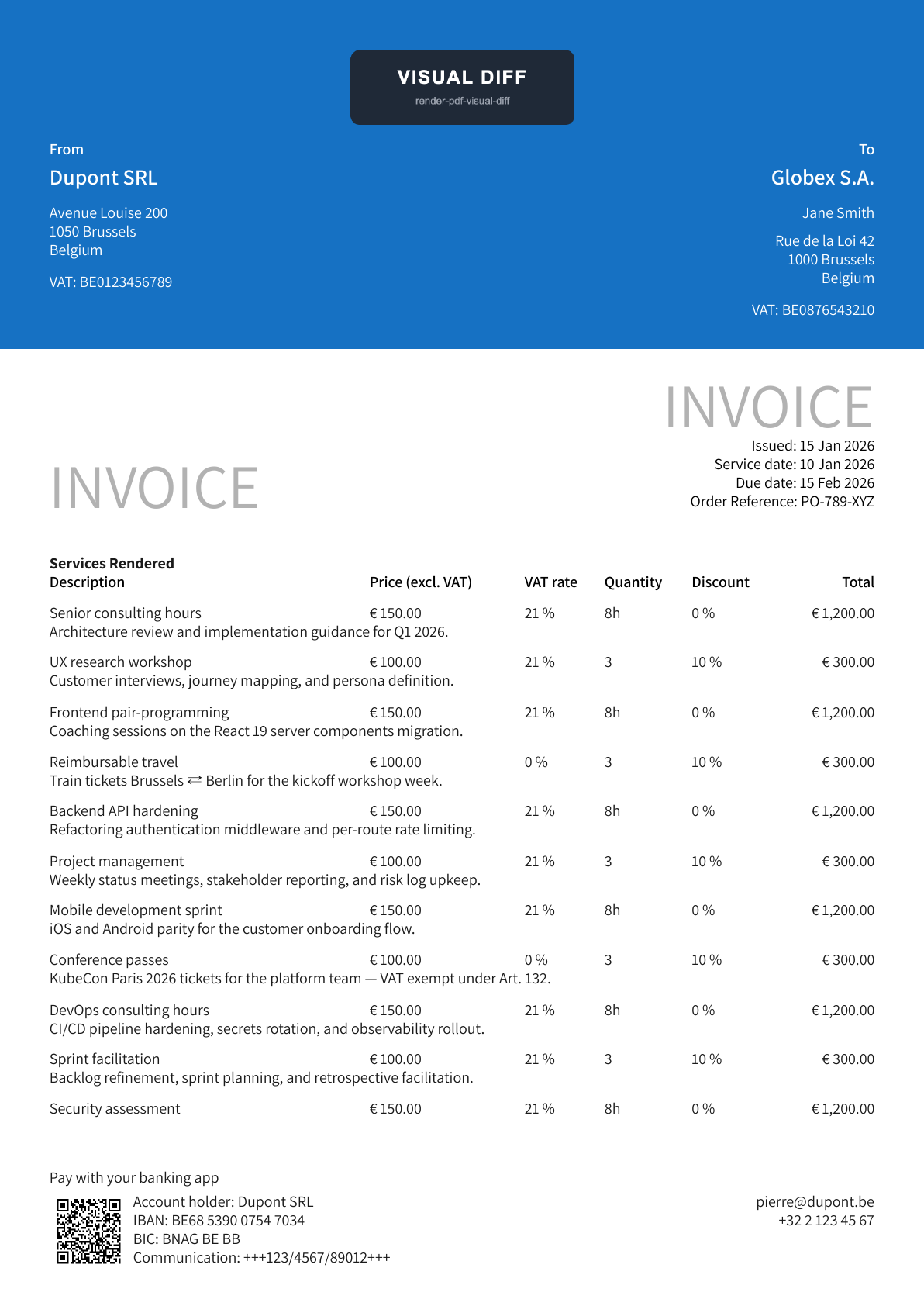 Custom blocks inside table section (BE) v2 page 1