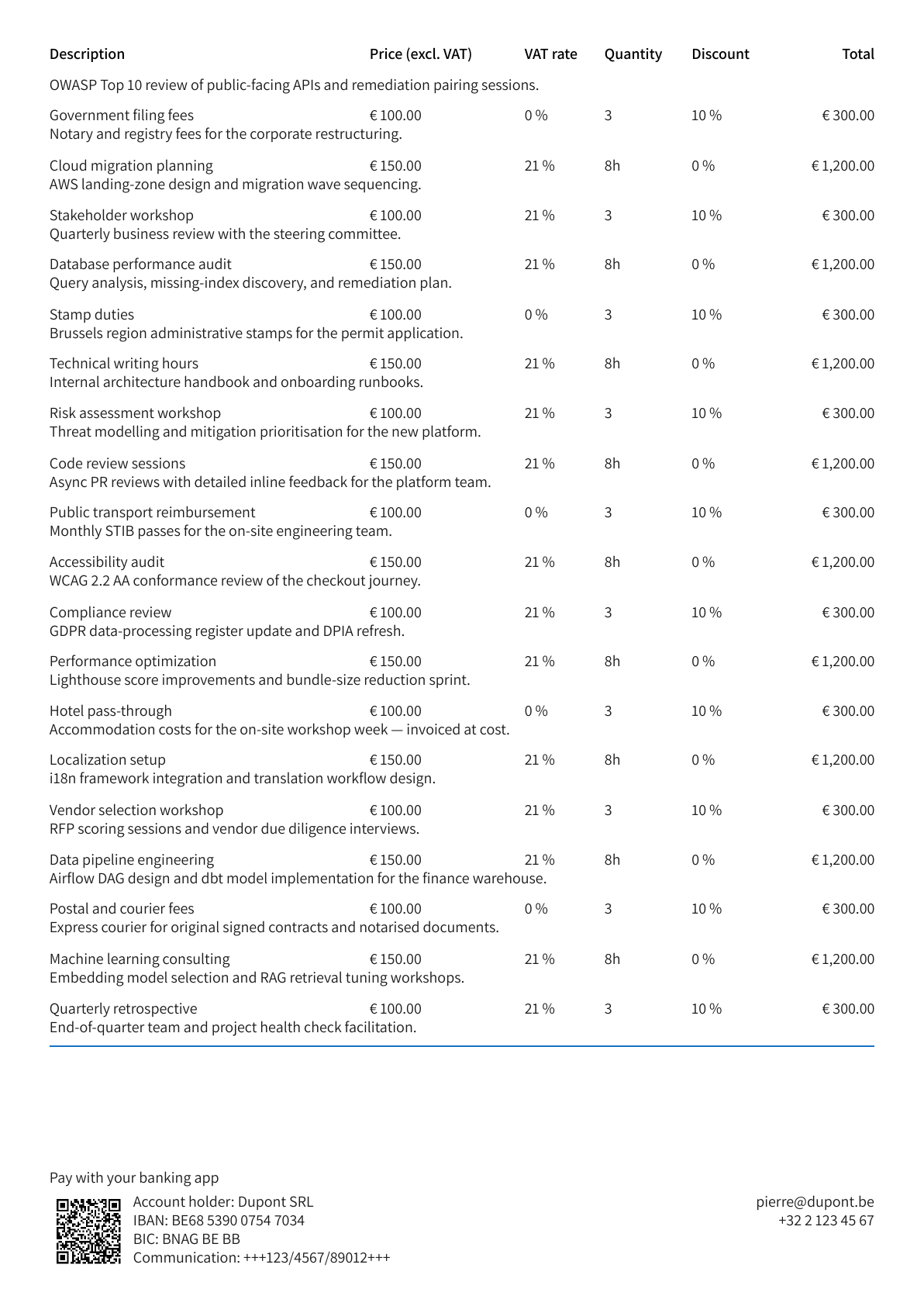 Custom blocks inside table section (BE) v2 page 2